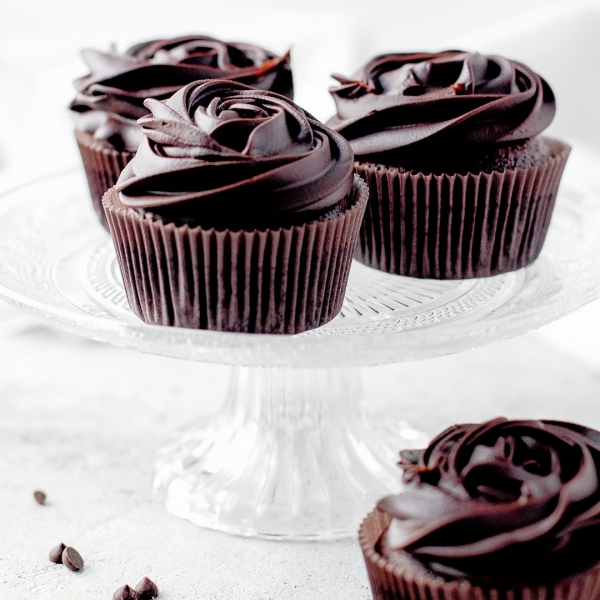 Doppelte Schokolade Cupcake von Soulfood LowCarberia 75g