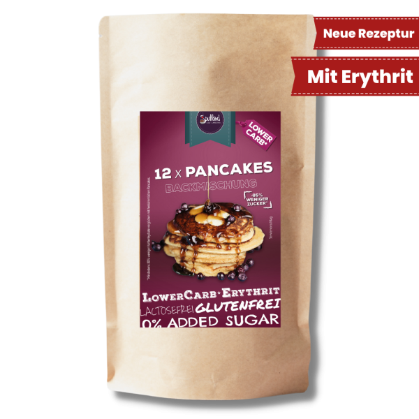 Pancake Backmischung von Soulfood LowCarberia 150g - 12 Pancakes